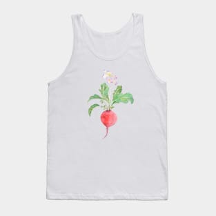 red  radish watercolor Tank Top